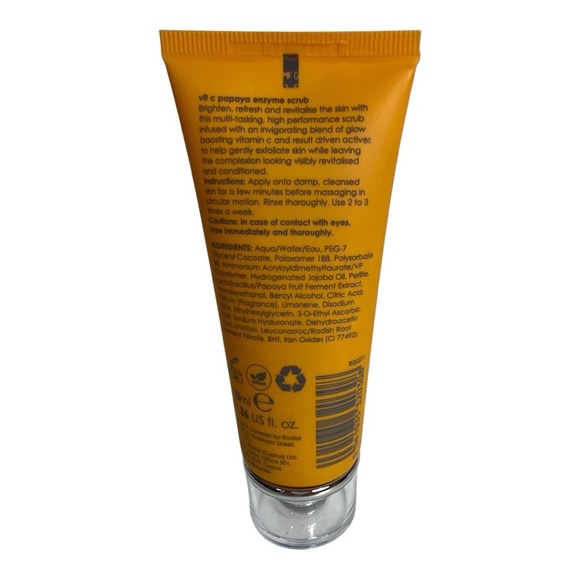 Rodial VIT C Papaya Enzyme Scrub 70 ml/2.36 fl oz NIP - Picture 2 of 4